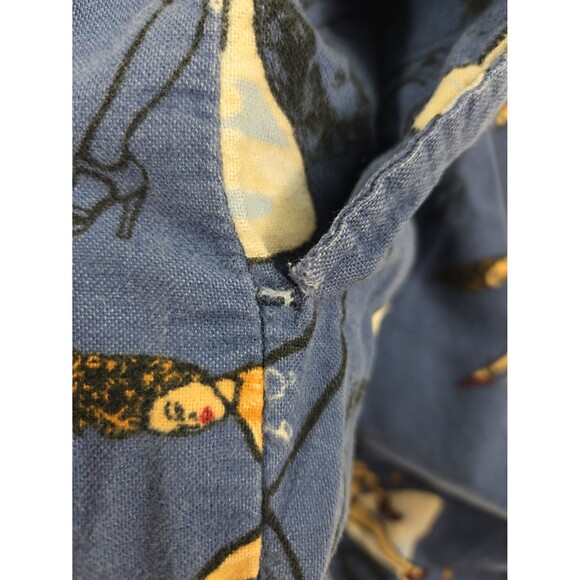 Croft & Barrow Pin Up Girl Lounge Sleep Pants Men's Medium Sleepwear Comfort - Picture 8 of 8